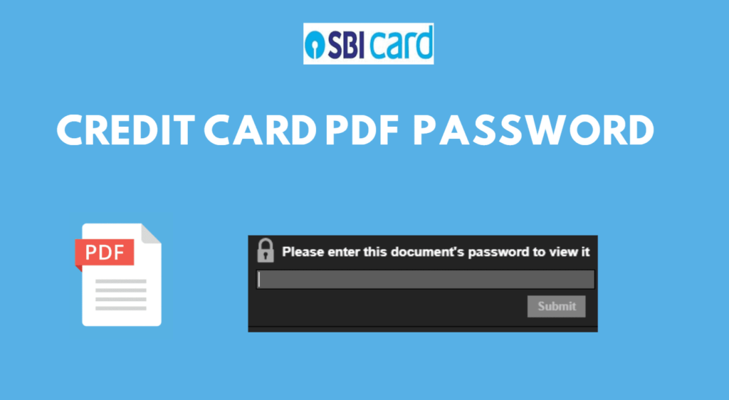 how-to-open-sbi-credit-card-statement-pdf-password